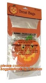 Halloween disposable tin tie paper bag/bread/popcorn/fries/chips/cookies/candies/goodies bags with  bagease bagplastics supplier