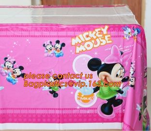 disposable plastic tablecover 108*180cm tablecloth/map for kids happy birthday party decoration supplies, cartoon mickey supplier