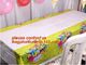 Creative Boys Girls Birthday Party Tablecloth Plastic Disposable Outdoor Kids Supplies Accessories, happy birthday party supplier