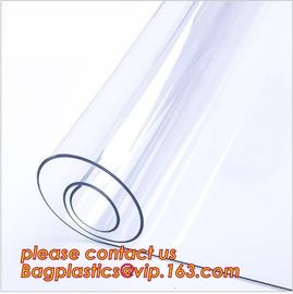 Custom transparent tablecloth soft plastic tablecloth waterproof and oil proof, PVC waterproof soft glass cloth mat Plas supplier