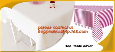 WHOLESALE DISPOSABLE PE PRINTED POLKA DOTS PARTY TABLE CLOTH, TABLE COVER,1PCS/BAG,600BAGS/CTN,SEASONAL PACKAGING TPU EV supplier