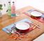 Amazon hot Crossweave Woven Non-slip Insulation PVC Placemat Washable Table Mats,Dining Decorative PVC Table Mats Table supplier
