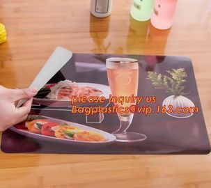 Top quality factory price durable anti-slip pvc plastic colorful round hollow-out mesh placemat table mat for restaurant supplier