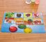 Wholesale price dining mat PVC Fabric silicone placemat table mat,tableware accessories round plastic placemat PVC water supplier