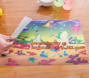 Promotional PP/PVC Placemat Table Mat With Good Quality,vinyl weven decorative PVC placemats recycled table mat,Silicon supplier