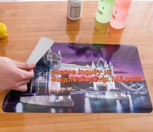 Promotional PP/PVC Placemat Table Mat With Good Quality,vinyl weven decorative PVC placemats recycled table mat,Silicon supplier