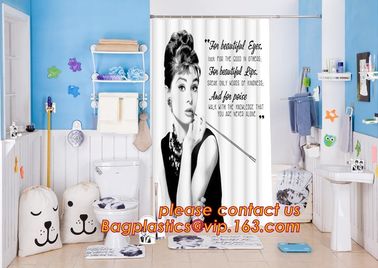 SHOWER CURTAIN, PEVA CURTAIN, POLYSTER CURTAIN, PVC CURTAIN, ANTI-SLIP MAT FILM, PEVA SHELF LINER, DRAWER MAT, FABRIC SH supplier