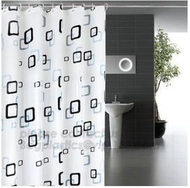 waterproof Eco-friendly Shower Curtain, PEVA materails Shower Liner, Waterproof Polyester Shower Bath Curtain bagease supplier