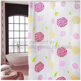 hotel shower curtain, Bathroom Use Decorative Bath Curtain, pvc home goods shower curtainsColor Changing Shower Curtain, supplier