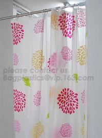 hotel shower curtain, Bathroom Use Decorative Bath Curtain, pvc home goods shower curtainsColor Changing Shower Curtain, supplier