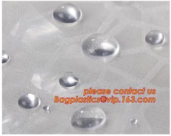 Water-Repellent Fabric Custom Print Shower Curtain Mildew-Resistant Machine Washable White ,Bathroom Bath Textile Fabric supplier