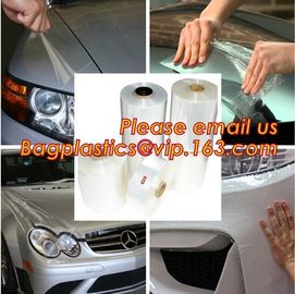 anti fog and anti scratch PET protective film, super soft high gloss pvc moisture proof surface protective film, car sur supplier