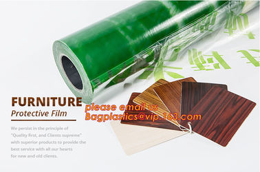 Clear Polythene PE Protective Stretch Film,PE Surface Protective Film For Aluminium Composite Panel,removable lens scree supplier