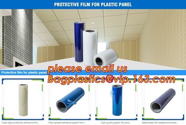 Self Adhesive Transparent Antistatic Silicone Coated Protective Film,antistatic protective film milk white stretch film supplier