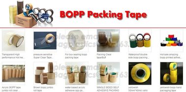 Double-sided jumbo roll Double-sided tape Double-sided foam tape,BOPP color tape Super clear packing tape Low noise pack supplier