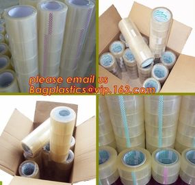 BOPP color tape Super clear packing tape Low noise packing tape BOPP stationery tape Double-sided jumbo roll BAGPLASTICS supplier