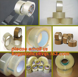 BOPP color tape Super clear packing tape Low noise packing tape BOPP stationery tape Double-sided jumbo roll BAGPLASTICS supplier