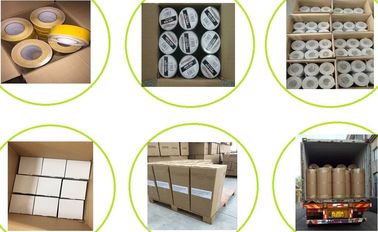 bopp Custom Carton Packing Tape, Abrasive yellow and black anti slip tape waterproof, custom printed bopp hand packaging supplier