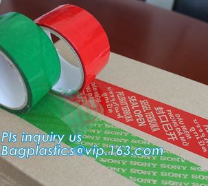 Tamper evident security void tape for carton packing and ensure product safety,Security Tape VOID, Security VOID Tape supplier