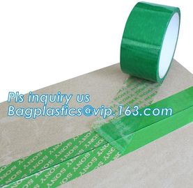 Tamper evident security void tape for carton packing and ensure product safety,Security Tape VOID, Security VOID Tape supplier