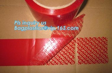 Printed self adhesive sticker void security peel off warranty label,Custom Serial Number Bar code Security Warranty VOID supplier