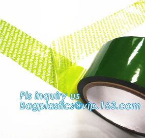 Supply tamper proof plastic open void tape for seal courier bag envelopes with CE&amp;ISO Air Mouse TV Box PCs OS bagplastic supplier