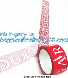 Security void tape,Tamper Evident Security Void Tapes,Red Tamper Evident Void if Opened Security Tape PET Backing Materi supplier