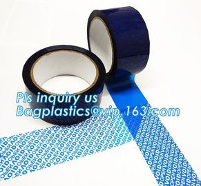 Security Seal anti-counterfeiting tapes void carton packing tape,Serial Number Security Sealing VOID OPEN Tape bagease supplier