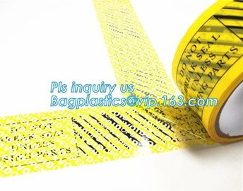 Waterproof Anti-Theft Security Void Tamper Evident Box Seal Adhesive Tape,Tamper Evident Adhesive Void Security Tape supplier