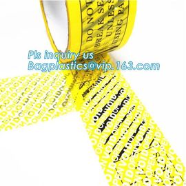 Tamper Proof Security Seal Tape Warranty Void Tape,hidden message OPENVOID/VOID tamper evident security tape bagease supplier