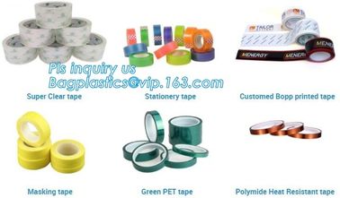 super clear tape stationery tape,green pet tape,polymide heat resistant tape,pvc duct tape,warning tape,copper foil tape supplier