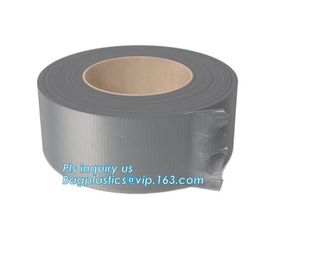 Pink Silver Color Hot Melt Duck Duct Tape,Strong adhesive pipe wrapping Duct tape for metal,Rubber Gaffa Duct cloth Tape supplier