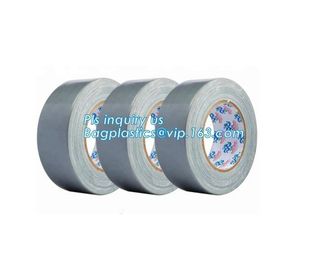 Heavy duty strong packing pvc silver colored cheap custom adhesive cloth duct tape,waterproof duct tape for wholesale supplier