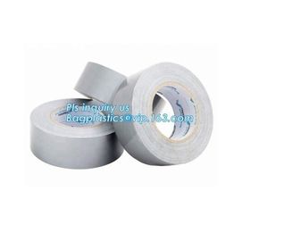 Heavy duty strong packing pvc silver colored cheap custom adhesive cloth duct tape,waterproof duct tape for wholesale supplier