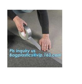 Carpet duct tape,Professional Grade Strong Repair Sealing Joining Plumbing Silver PVC Duct Tape 48MM X 30M bagplastics supplier