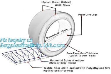 aluminum foil duct tape waterproof aluminum tape with bottom paper,OEM free sample strong Adhesive Logo Printed Tapes Cl supplier