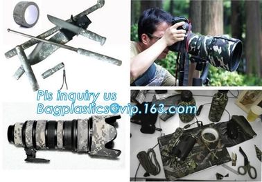 Multi design camouflage cloth adhesive duct tape for outdoors,Camouflage Casting Butyl Tape,Camo Outdoor Camouflage Tape supplier