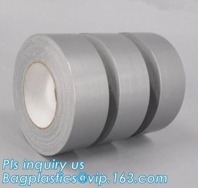 Custom Color and Size Heavy Duty Duct Tape,cloth duct tape silver insulation tape black carpet protection usage masking supplier