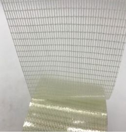 Glass Mesh carpet tape,PET film glass fiber mesh tape,Fiberglass mesh tape for gypsum,160Mic Backing Fiberglass Double S supplier