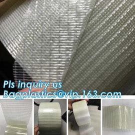 Glass Mesh carpet tape,PET film glass fiber mesh tape,Fiberglass mesh tape for gypsum,160Mic Backing Fiberglass Double S supplier