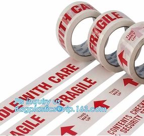 Crystal bopp packing transparent adhesive tape with logo,Bopp packing tape / BOPP packaging tape / Carton sealing tape supplier