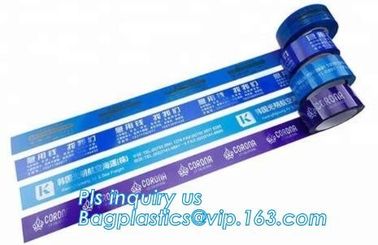 Custom Logo Printed clear packing tape adhesive for bopp tape,Adhesive Bopp Packing Tape,48mm super clear packing BOPP p supplier