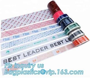 Custom Logo Printed clear packing tape adhesive for bopp tape,Adhesive Bopp Packing Tape,48mm super clear packing BOPP p supplier