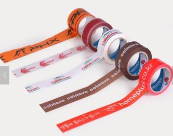 Custom high quality logo printed adhesive packaging bopp tape,rubber base adhesive carton packaging bopp packing tape supplier