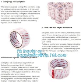 Bopp Packing Adhesive Tape For Carton Sealing,printed stationery bopp printed packing tape for decoration bagease packag supplier