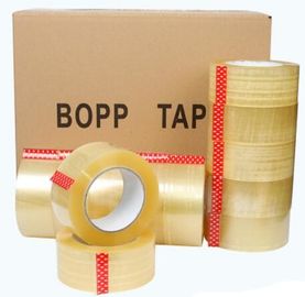 Custom Logo Printed reinforcement bopp packing tape made in China,Crystal Clear Box Sealing Bopp Tape for Carton Tape Di supplier