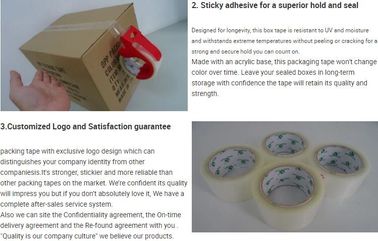 Discount Quality Guaranteed Transparent Adhesive Glue BOPP Material Package Packing Tape,Sealing Tape Packaging Packing supplier