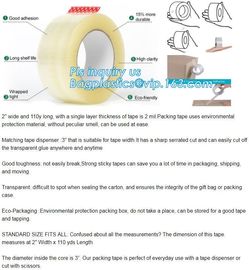 Discount Quality Guaranteed Transparent Adhesive Glue BOPP Material Package Packing Tape,Sealing Tape Packaging Packing supplier