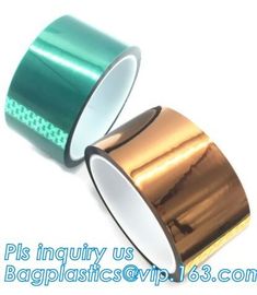 Acrylic Polyester Film Tape Double Sided PET Tape for Banner,PET 50mm*50m hot sale security tape for sealing bagease supplier