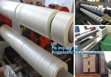 fiber reinforced filament tape,filament adhesive fibreglass mesh tape,Self Adhesive Bi-directional Filament Tape bagease supplier